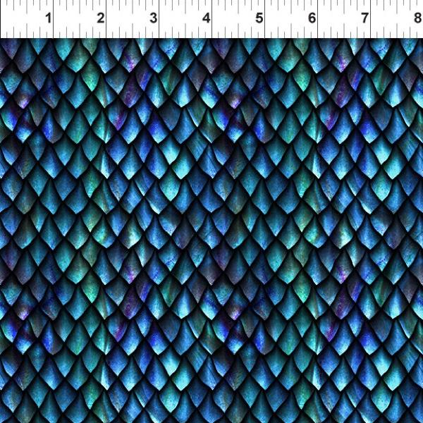 Dragons Blue Fury Scales - Blue/Black